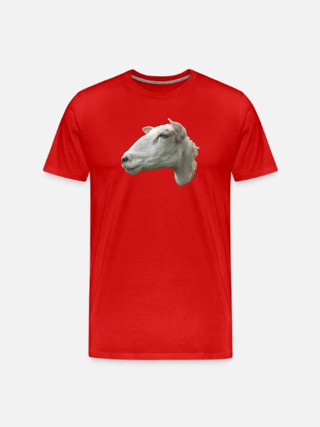 Schafkopf - Männer Premium Bio T-Shirt - Rot