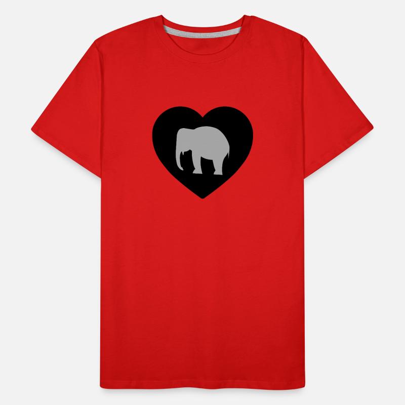 Éléphant T-shirt bio Premium Homme