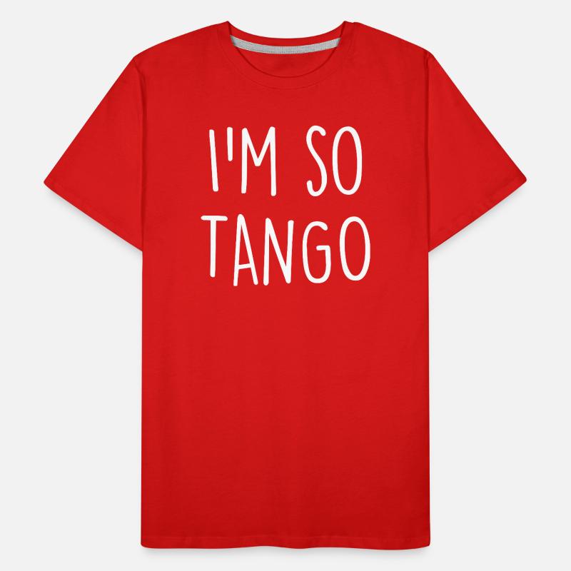 Tango Dancer Men's Premium Organic T-Shirt