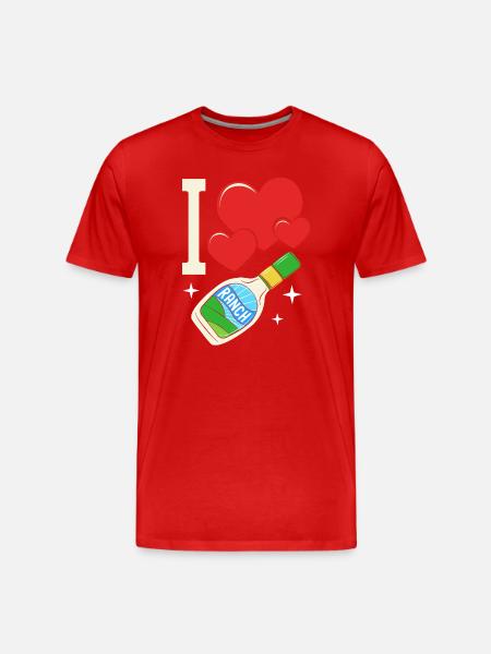 dressing - Men's Premium Organic T-Shirt - red