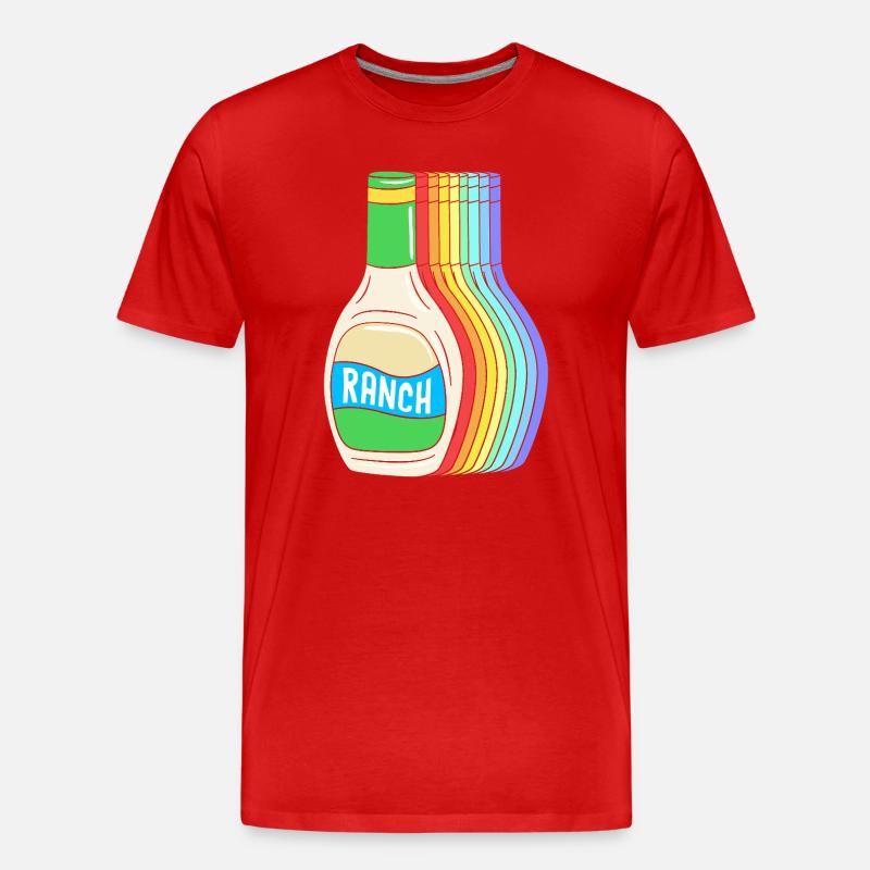 Dressing - Männer Premium Bio T-Shirt - Rot