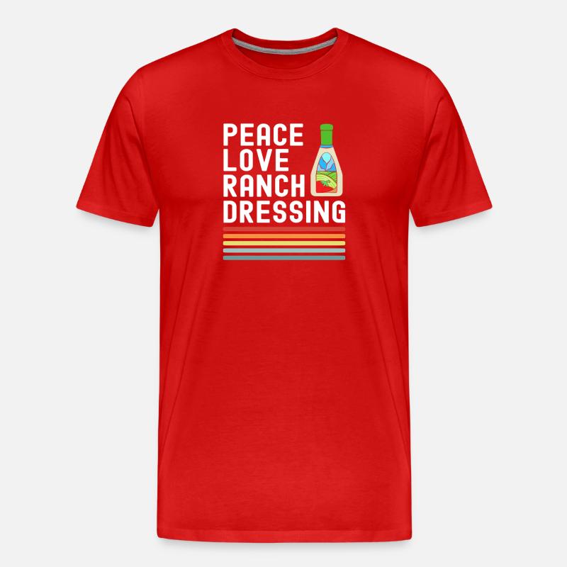 Dressing - Männer Premium Bio T-Shirt - Rot