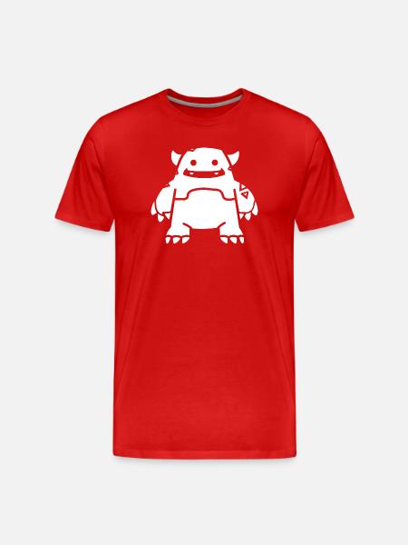 Golem - Men's Premium Organic T-Shirt - red