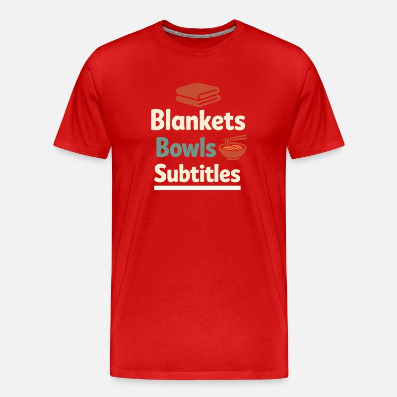 Anime-introvert Weeb Stubenhocker - Männer Premium Bio T-Shirt - Rot