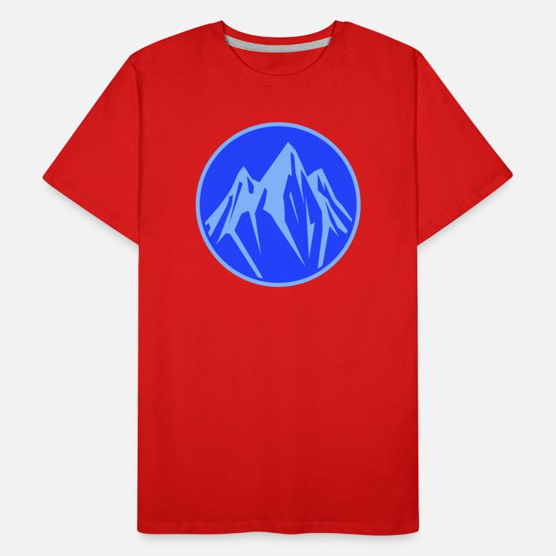 Mountains Mountains Men's Premium Organic T-Shirt