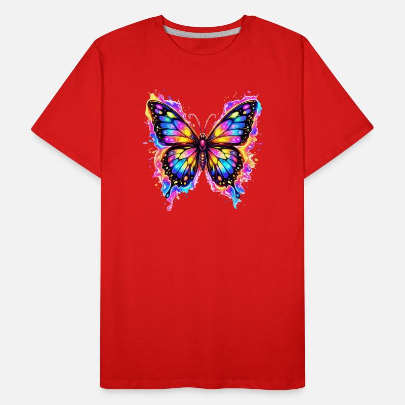 Néon Papillon T-shirt bio Premium Homme
