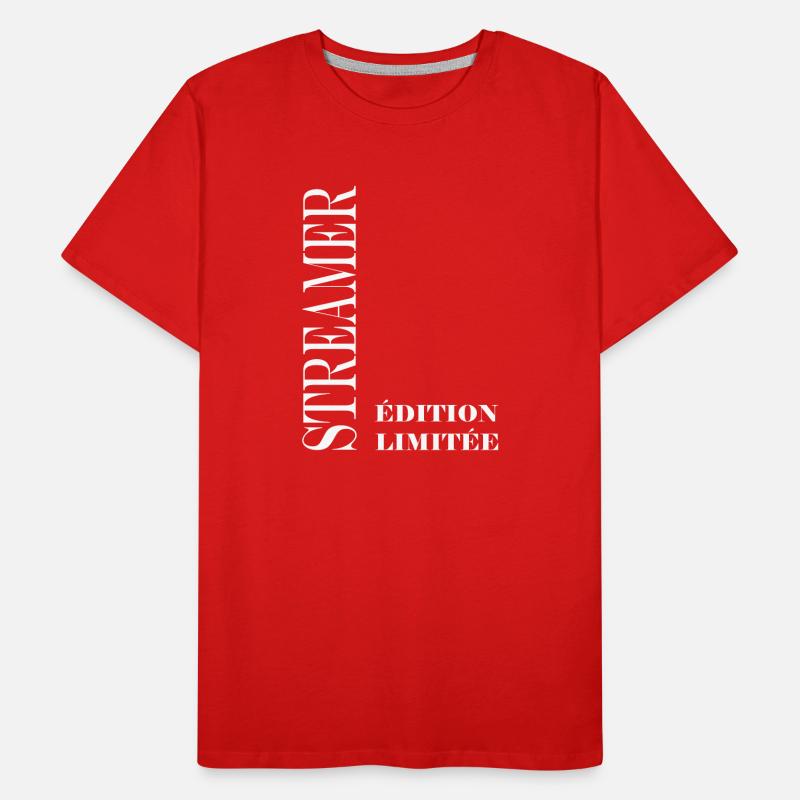 Streamer T-shirt bio Premium Homme