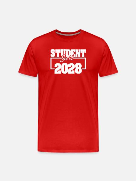 since 2028 - Men's Premium Organic T-Shirt - red