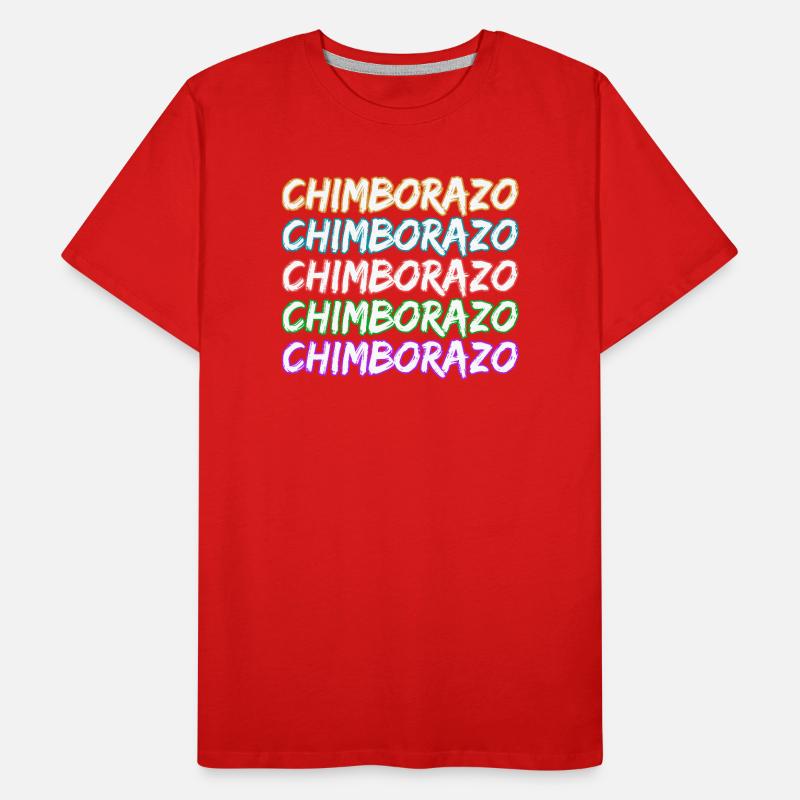 Escalade du Chimborazo T-shirt bio Premium Homme