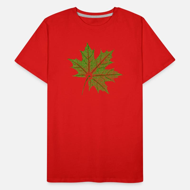 Leaf Maple / Maple Leaf Men's Premium Organic T-Shirt
