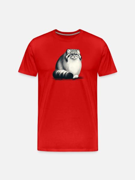 Manul - T-shirt bio Premium Homme - rouge