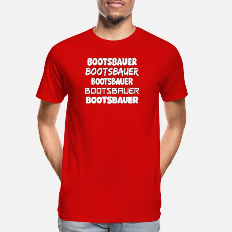 Constructeurs de bateaux T-shirt bio Premium Homme