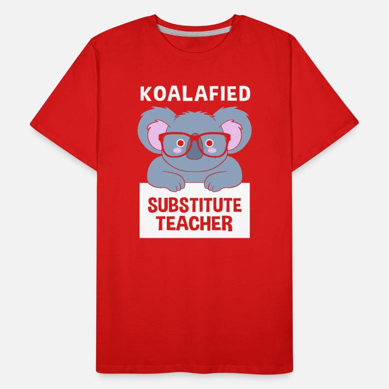 Professeur remplaçant Professeur remplaçant T-shirt bio Premium Homme