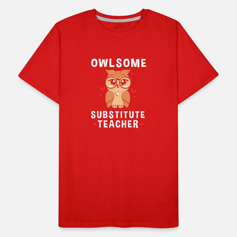 Professeur remplaçant Professeur remplaçant T-shirt bio Premium Homme