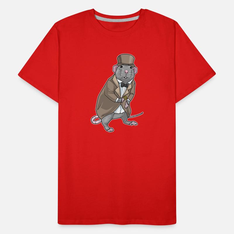 Rat Groom Wedding Ring Men's Premium Organic T-Shirt