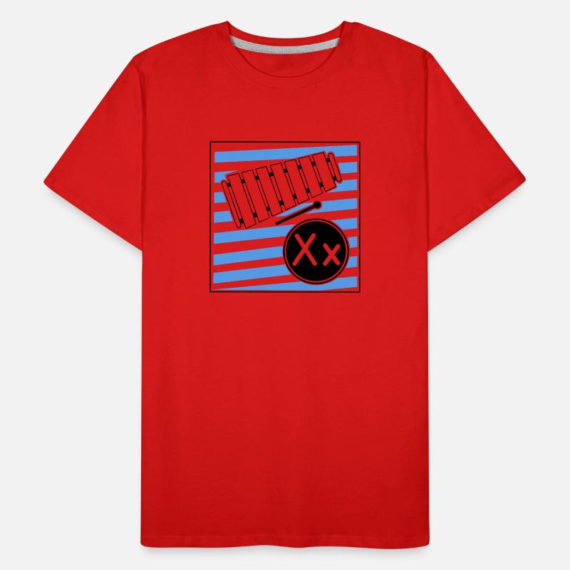 X pour Xylophone T-shirt bio Premium Homme