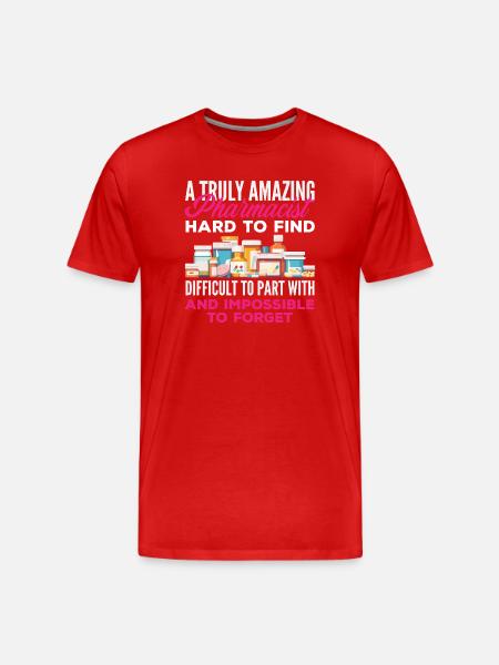 Pharmacist Pharmaceutical Technical - Men's Premium Organic T-Shirt - red