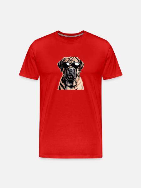 Mâtin - T-shirt bio Premium Homme - rouge