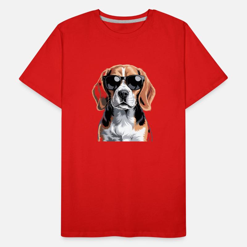Beagle Men's Premium Organic T-Shirt
