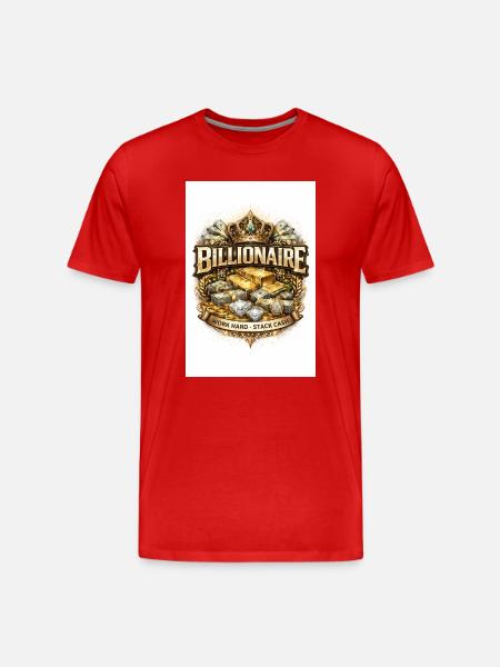 FDCA8CF6-CA34-48B6-909A-5894FB819127 - Men's Premium Organic T-Shirt - red