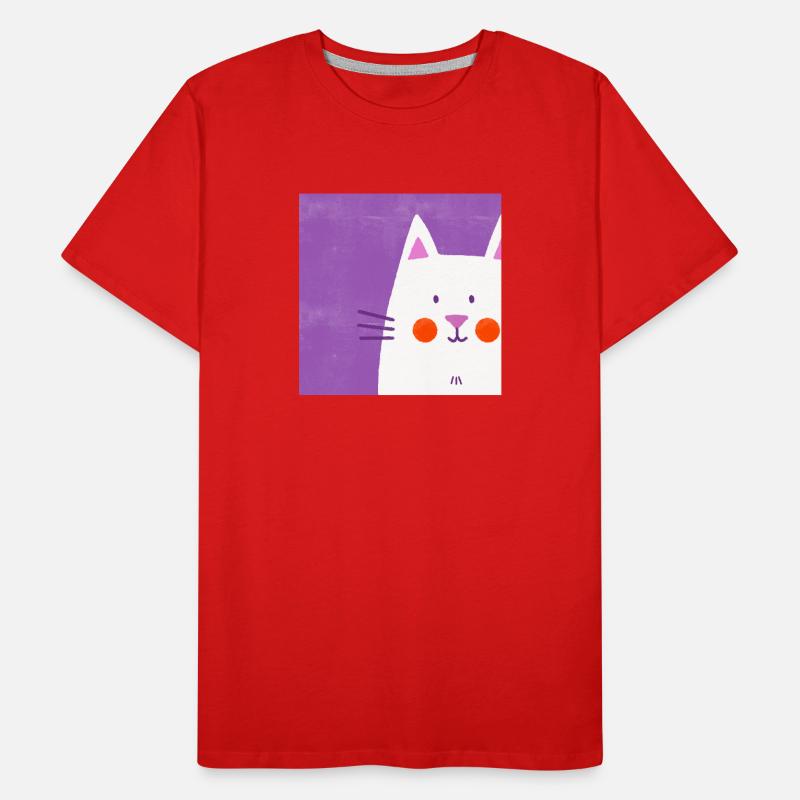 Amoureux des chats T-shirt bio Premium Homme