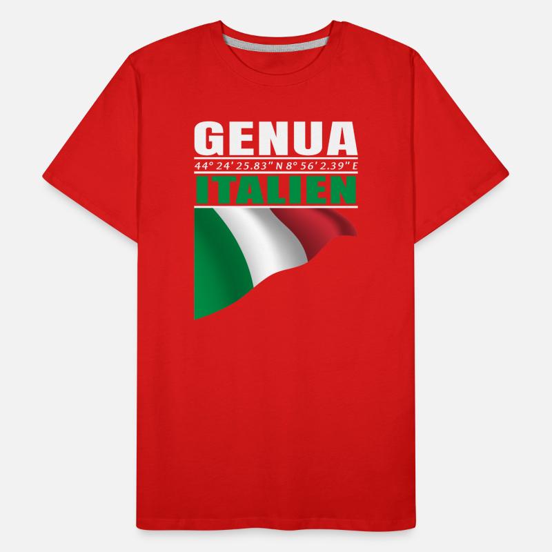 Gênes T-shirt bio Premium Homme