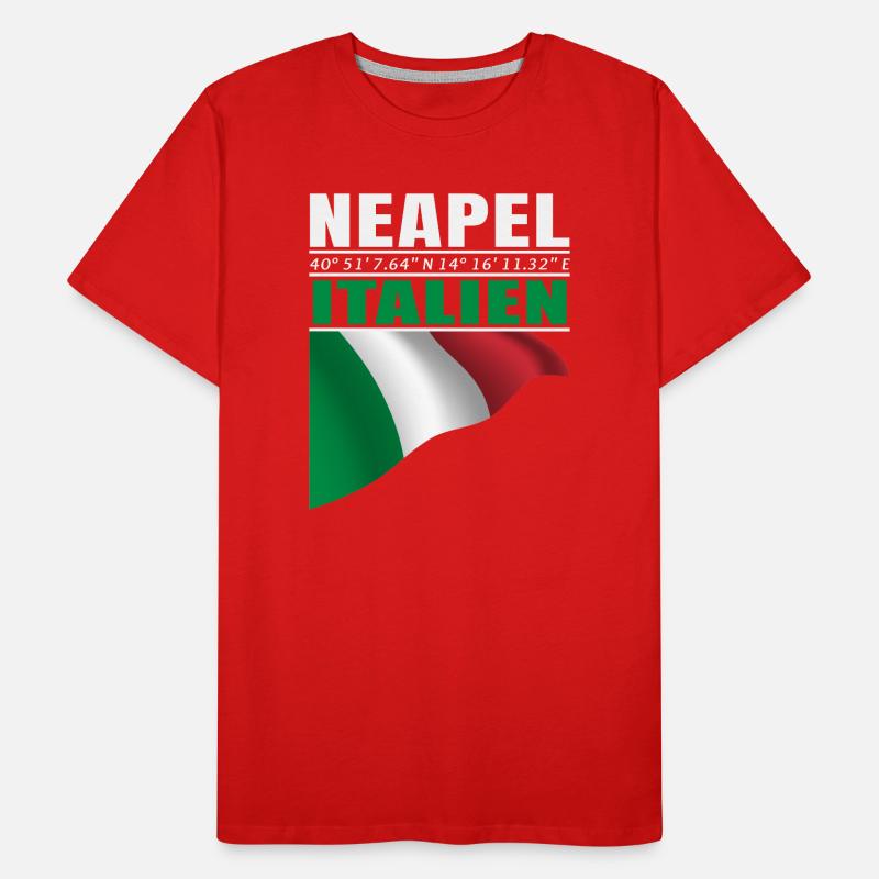 Naples T-shirt bio Premium Homme