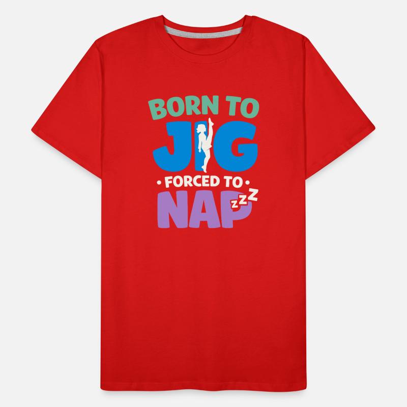 Irish Dance Step-dancing Celtic Fan Men's Premium Organic T-Shirt