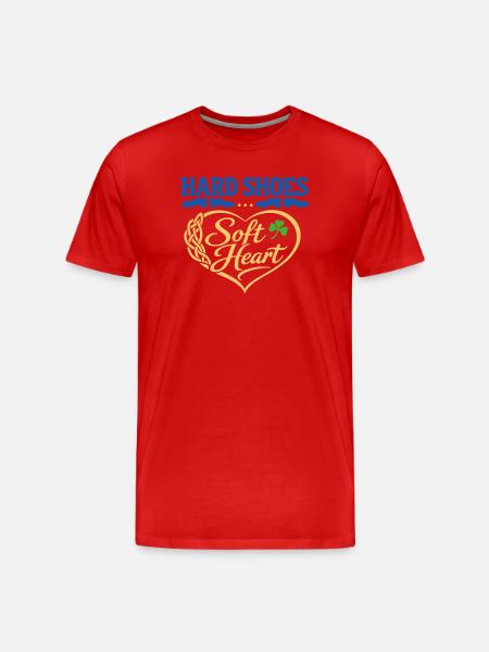 Irish Dance Step-dancing Celtic Fan - Men's Premium Organic T-Shirt - red