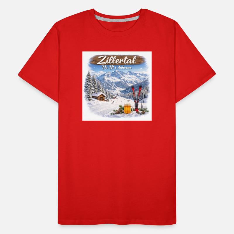 Dahoam Zillertal Men's Premium Organic T-Shirt