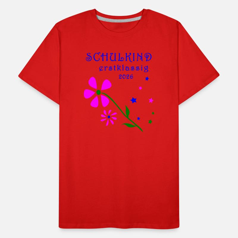 Schulkind Erstklassig  Männer Premium Bio T-Shirt