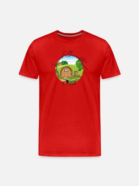 Second Breakfast - Men's Premium Organic T-Shirt - red