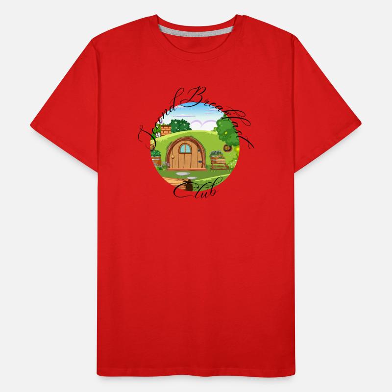 Second Breakfast Men's Premium Organic T-Shirt