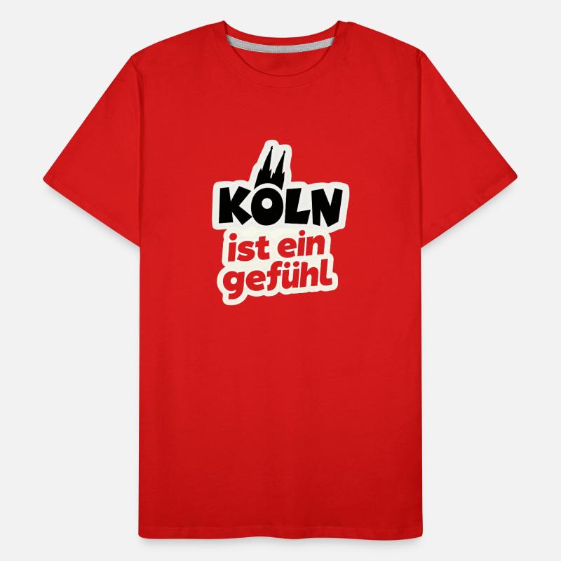Cologne est une sensation de cathédrale de Cologne T-shirt bio Premium Homme