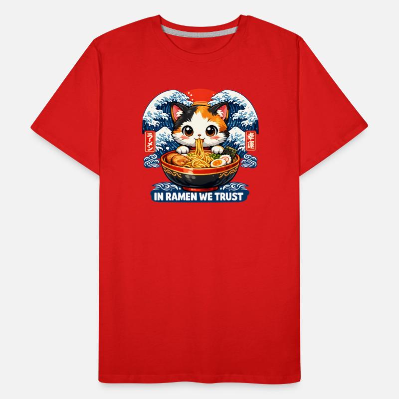Ich brauche Ramen Männer Premium Bio T-Shirt