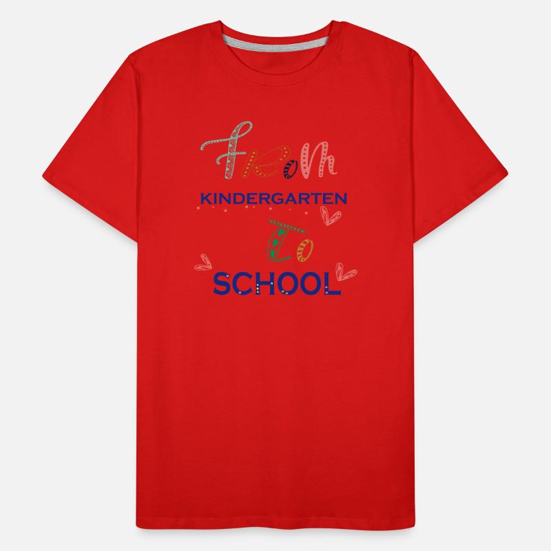 Kindergarten Men's Premium Organic T-Shirt