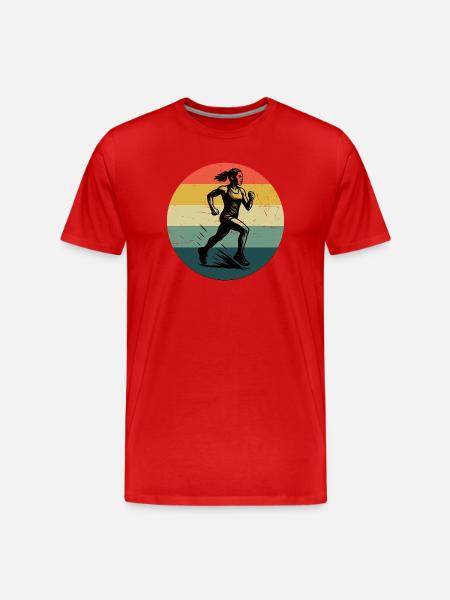 Conception compacte pour la course automobile - T-shirt bio Premium Homme - rouge