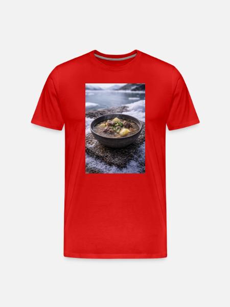 Suaasat - Men's Premium Organic T-Shirt - red