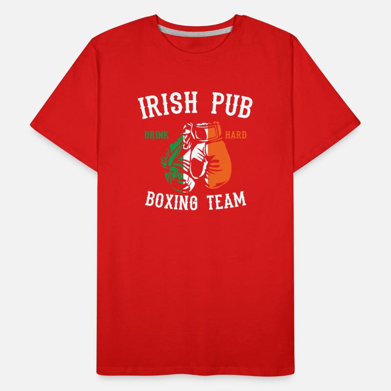 Irisches Pub-Boxteam Männer Premium Bio T-Shirt