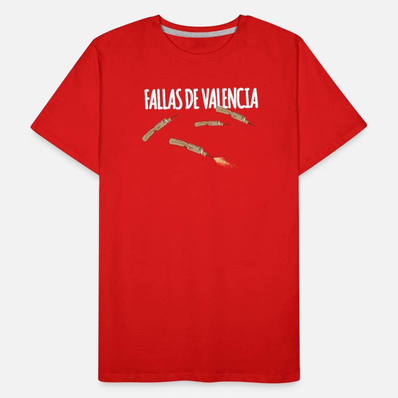 Fallas De Valencia Trueno T-shirt bio Premium Homme