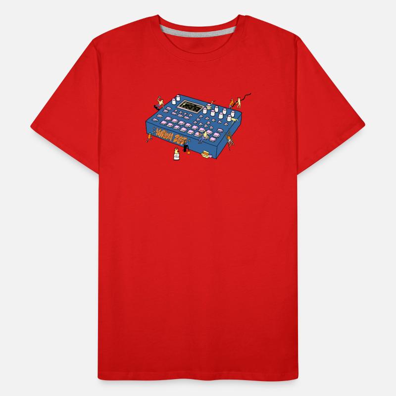Mixing Console Men's Premium Organic T-Shirt