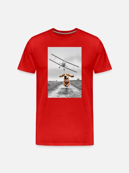 North by northwest - Men's Premium Organic T-Shirt - red