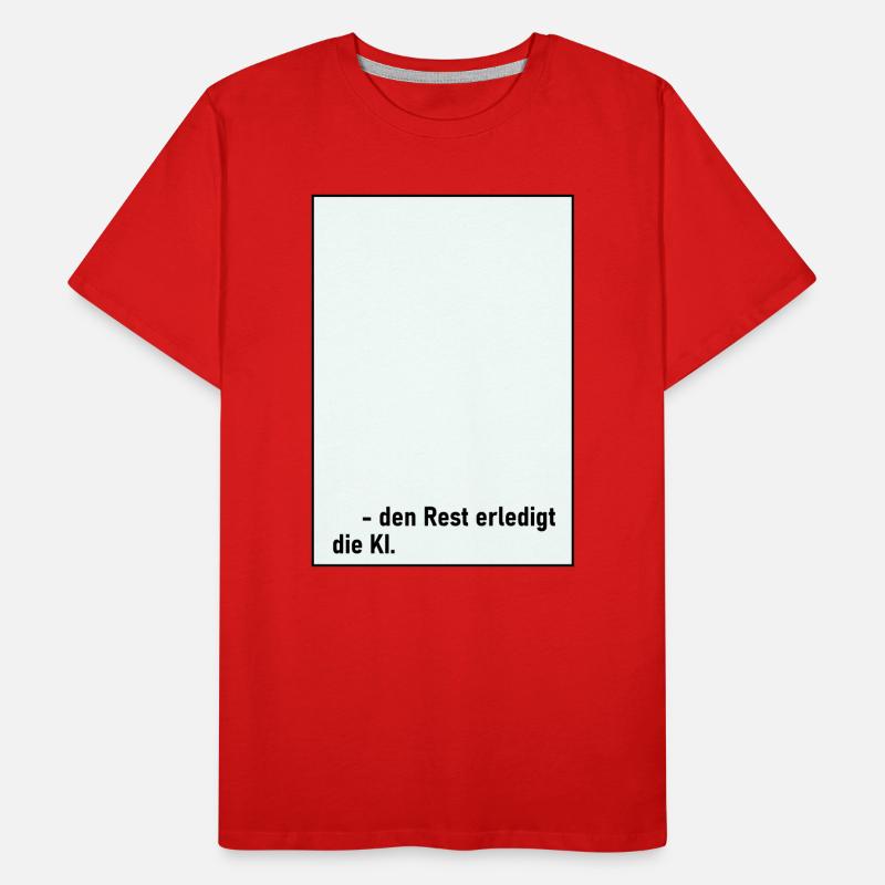 Rest AI Men's Premium Organic T-Shirt