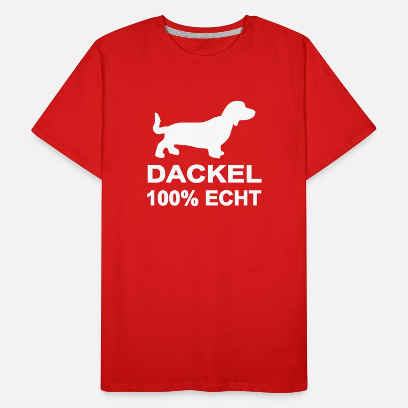 Teckel T-shirt bio Premium Homme