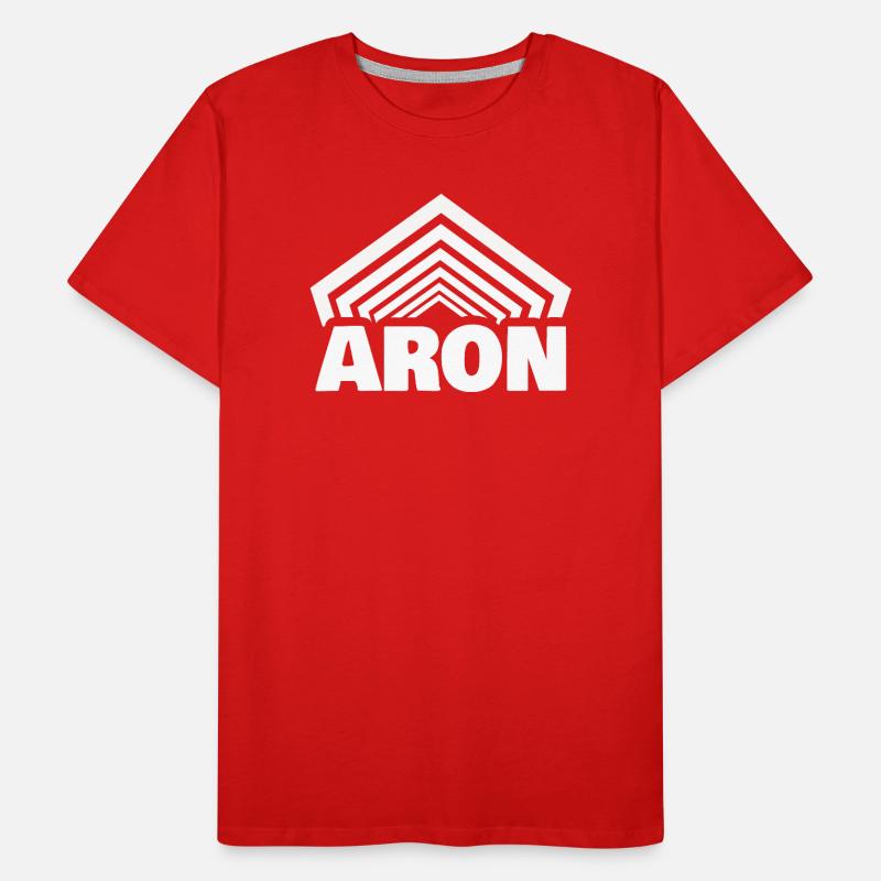 First name Aron Men's Premium Organic T-Shirt