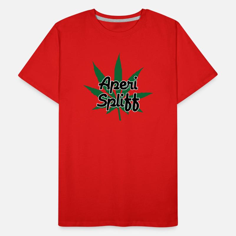 Aperi Spliff - Cannabis - Weed T-shirt bio Premium Homme