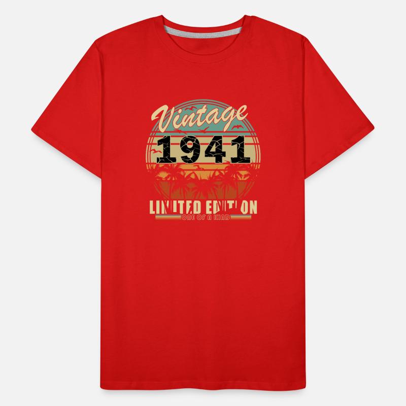 Né en 1941 T-shirt bio Premium Homme