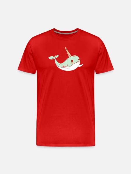 narval - T-shirt bio Premium Homme - rouge