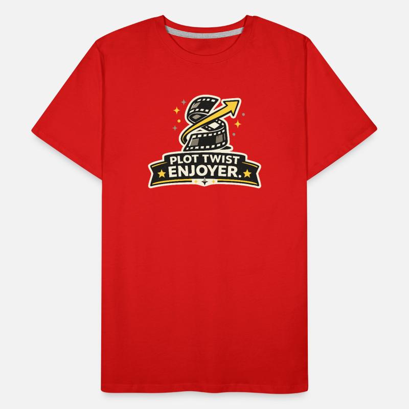Plot Twist Enjoyer Männer Premium Bio T-Shirt