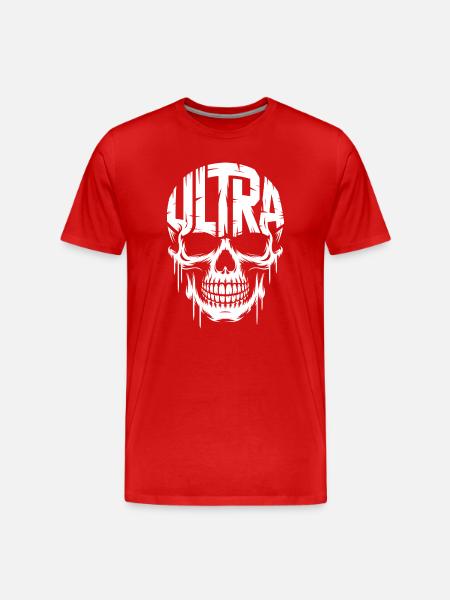 Ultra - Sport Ultra Tee - Men's Premium Organic T-Shirt - red